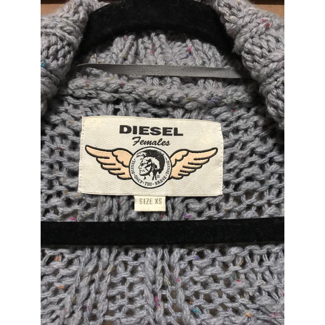 DIESEL(ディーゼル)のDIESEL ニット カーディガン レディースのトップス(カーディガン)の商品写真