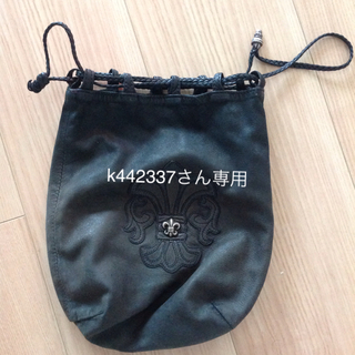 最新のデザイン クロムハーツ 特大×5 ポーチ レザー 保存袋 巾着 5枚 
