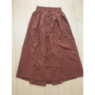 ダブルクローゼット(w closet)のwcloset ロングフレアスカート (ロングスカート)