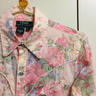 ラルフローレン(Ralph Lauren)のラルフローレン花柄シャツ(シャツ/ブラウス(長袖/七分))