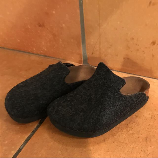 BIRKENSTOCK(ビルケンシュトック)の美品!! ビルケンシュトック サボ キッズ 子供 16.5cm 16 キッズ/ベビー/マタニティのキッズ靴/シューズ(15cm~)(サンダル)の商品写真