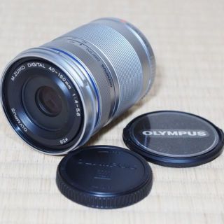 オリンパス(OLYMPUS)の【美品】M.ZUIKO 40-150mm F4.0-5.6 R シルバー(レンズ(ズーム))