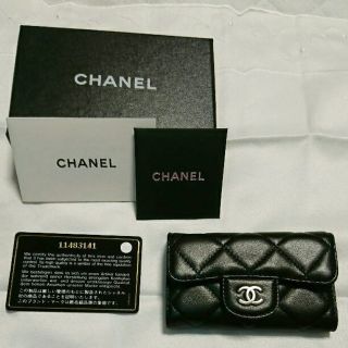 シャネル(CHANEL)のCHANEL黒キーケース❤️新品✨シャネル(キーケース)