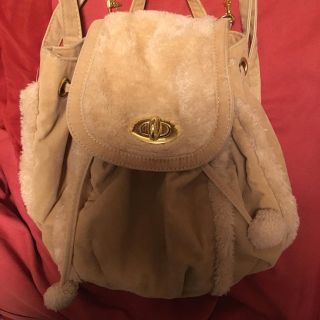 【美品】ファーリュック(リュック/バックパック)