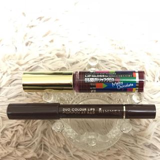 リンメル(RIMMEL)の限定 プチプラ チョコレートリップセット【新品・未使用】【送料込】(リップグロス)