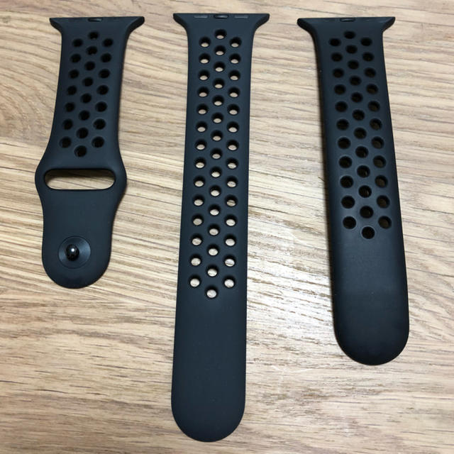 Apple Watch(アップルウォッチ)のapple watch nikeスポーツバンド（42mm/替えバンド） メンズの時計(ラバーベルト)の商品写真