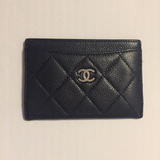 シャネル(CHANEL)のシャネル パスケース カードケース 名刺入れ キャビアスキン (名刺入れ/定期入れ)