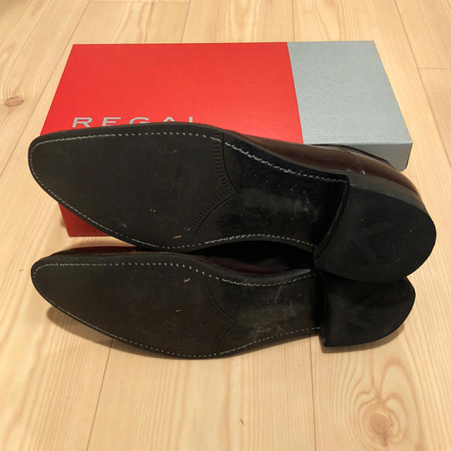 REGAL(リーガル)の【値引き】リーガル チゼルトウが特徴のストレートチップ 27cm メンズの靴/シューズ(ドレス/ビジネス)の商品写真