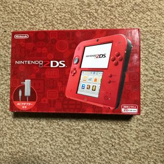 ニンテンドー2DS(ニンテンドー2DS)の【Ｕ2さん専用】新品２ＤＳ本体レッド(家庭用ゲーム機本体)