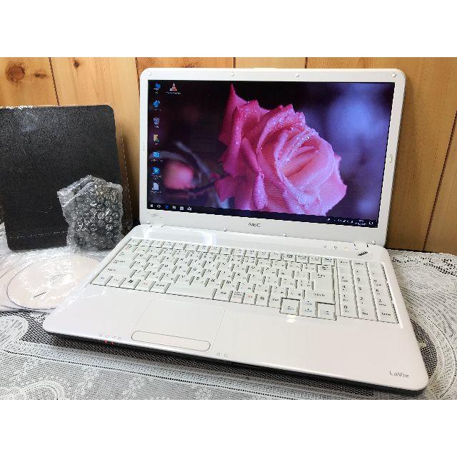 NEC(エヌイーシー)のLavie◆良品♪ Windows10 Blu-ray Core i5 320G スマホ/家電/カメラのPC/タブレット(ノートPC)の商品写真