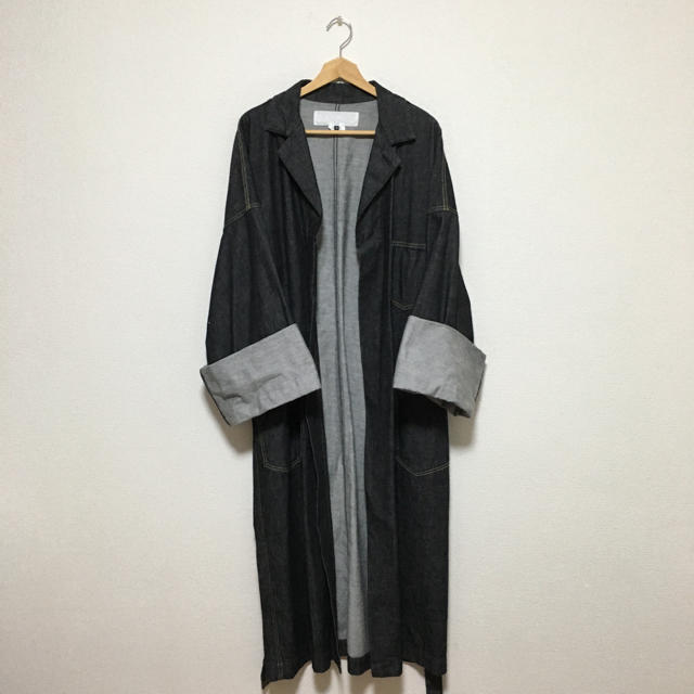 GANRYU 16aw デニムガウン コート