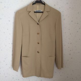 ジルサンダー(Jil Sander)のJILSANDER ジル サンダー  4ツ釦ジャケット(テーラードジャケット)