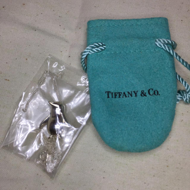 Tiffany ペンギンネックレス シルバー