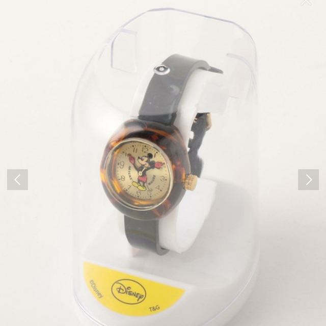 BEAUTY&YOUTH UNITED ARROWS(ビューティアンドユースユナイテッドアローズ)のミッキー 腕時計(クリア) レディースのファッション小物(腕時計)の商品写真