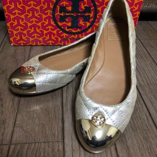 トリーバーチ(Tory Burch)のTORY BURCH キルティングバレエシューズ(バレエシューズ)