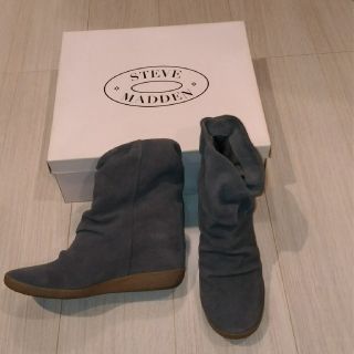 スティーブマデン(Steve Madden)のSTEVE MADDEN インヒールショートブーツ22.5(ブーツ)