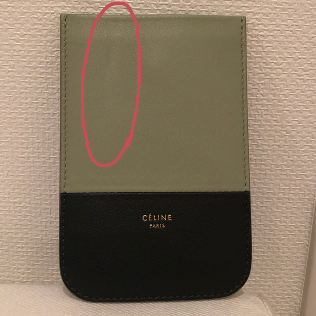 celine(セリーヌ)の期間限定お値下げ！【新品・未使用】iPhoneケース 携帯ケース カードケース スマホ/家電/カメラのスマホアクセサリー(モバイルケース/カバー)の商品写真