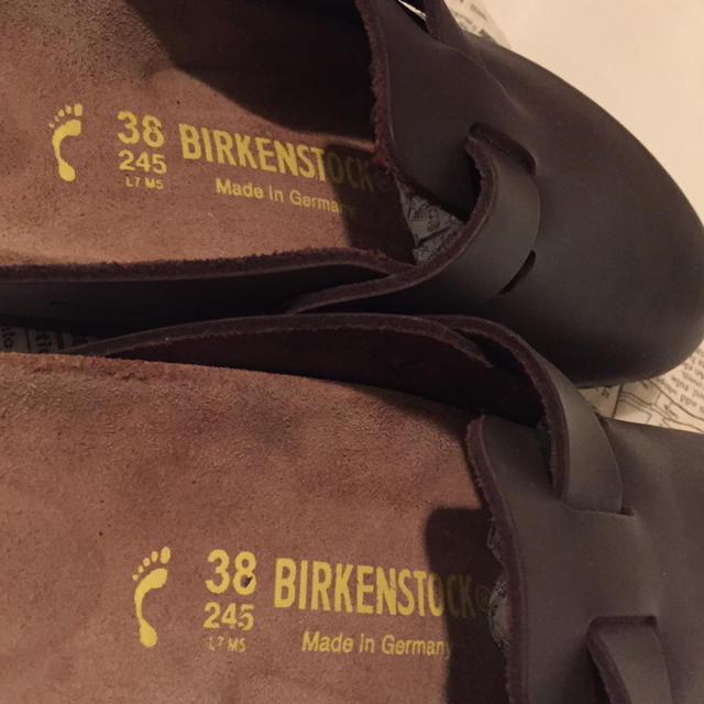 BIRKENSTOCK(ビルケンシュトック)のＢIＲＫＥNＳＴＯＣＫ   ボストン  38 レディースの靴/シューズ(サンダル)の商品写真