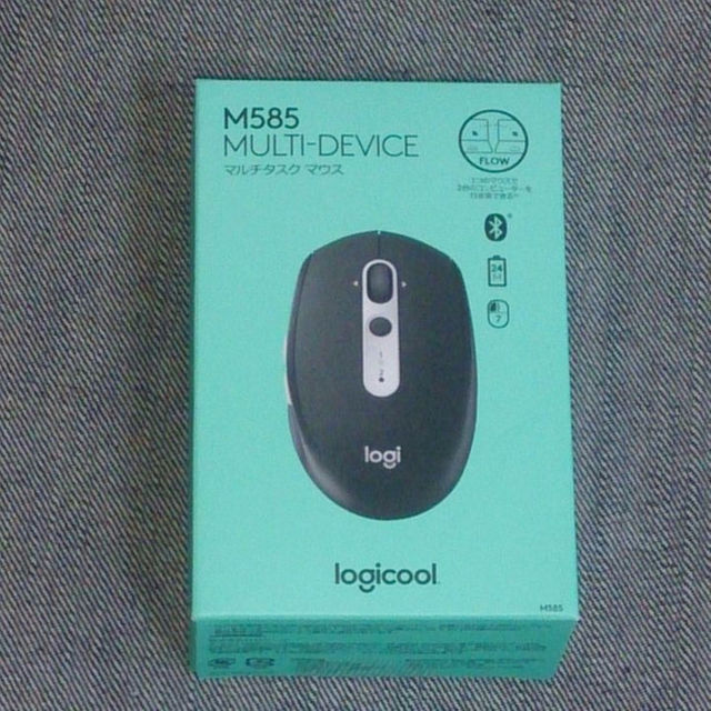 logicool M585 MULTI-DEVICE マルチタスク マウス スマホ/家電/カメラのPC/タブレット(PC周辺機器)の商品写真