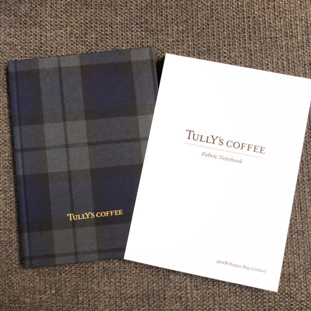 TULLY'S COFFEE(タリーズコーヒー)のタリーズ☆ノート インテリア/住まい/日用品の文房具(ノート/メモ帳/ふせん)の商品写真