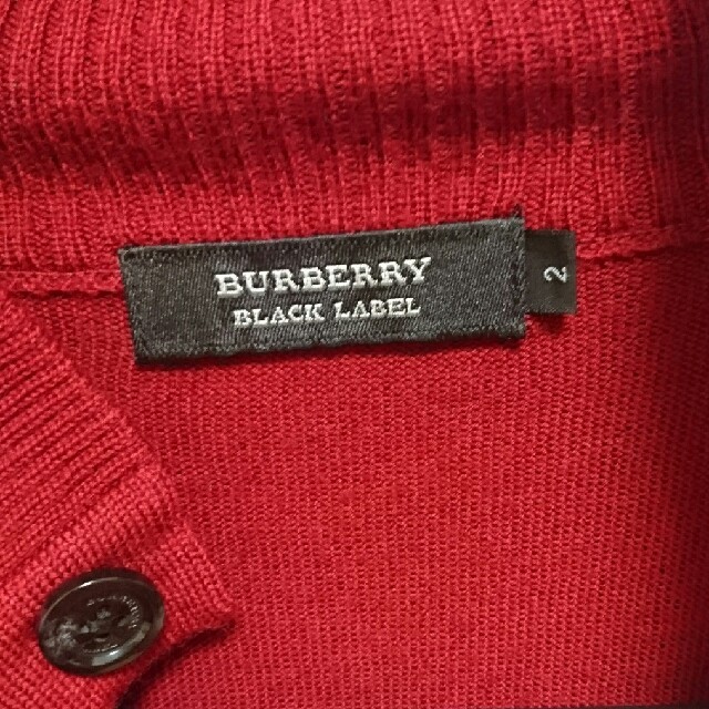 BURBERRY BLACK LABEL(バーバリーブラックレーベル)のBURBERRYブラックレーベル カーディガン メンズのトップス(カーディガン)の商品写真