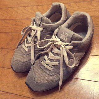 ニューバランス(New Balance)のNB＊グレー 574(スニーカー)