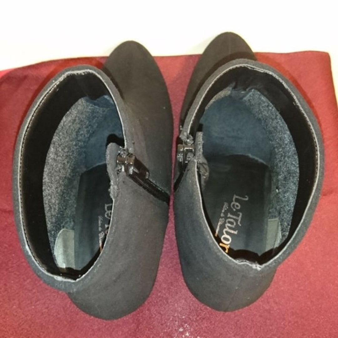 Le Talon(ルタロン)の★Le Taron ショートブーツ Mサイズ黒 ★ レディースの靴/シューズ(ブーツ)の商品写真