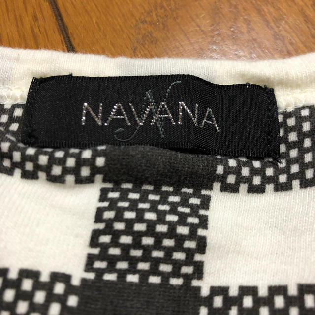 NAVANA(ナバーナ)のNAVANA ロンT ホワイト レディースのトップス(Tシャツ(長袖/七分))の商品写真