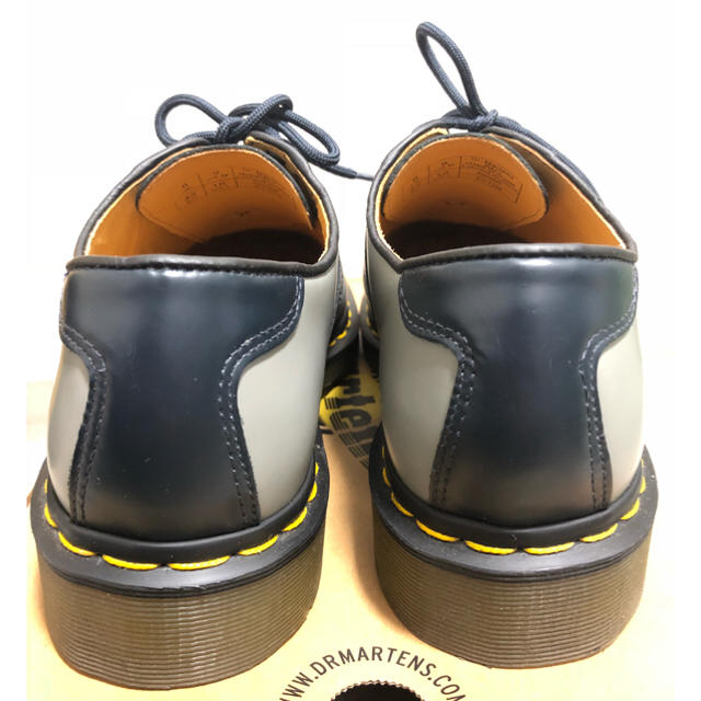 Dr.Martens(ドクターマーチン)の【もち様専用】【美品】ドクターマーチン  サドル グレー×ネイビー メンズの靴/シューズ(ブーツ)の商品写真