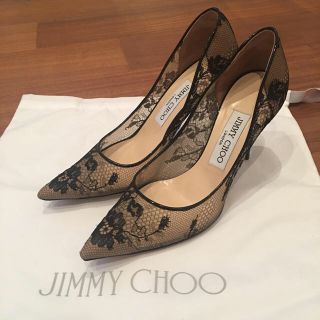 ジミーチュウ(JIMMY CHOO)のジミーチュウ レースパンプス(ハイヒール/パンプス)