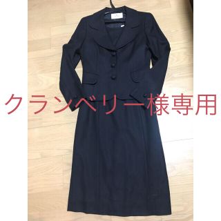 クレージュ(Courreges)のクランベリー様専用！クレージュ courreges 紺 スーツ フォーマル 36(スーツ)