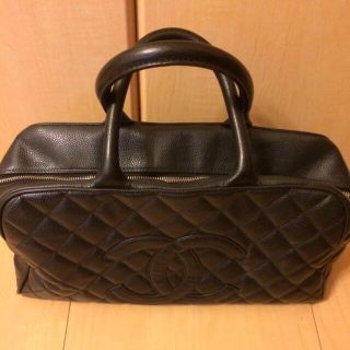 シャネル(CHANEL)のシャネル♡キャビアスキン バッグ(ハンドバッグ)