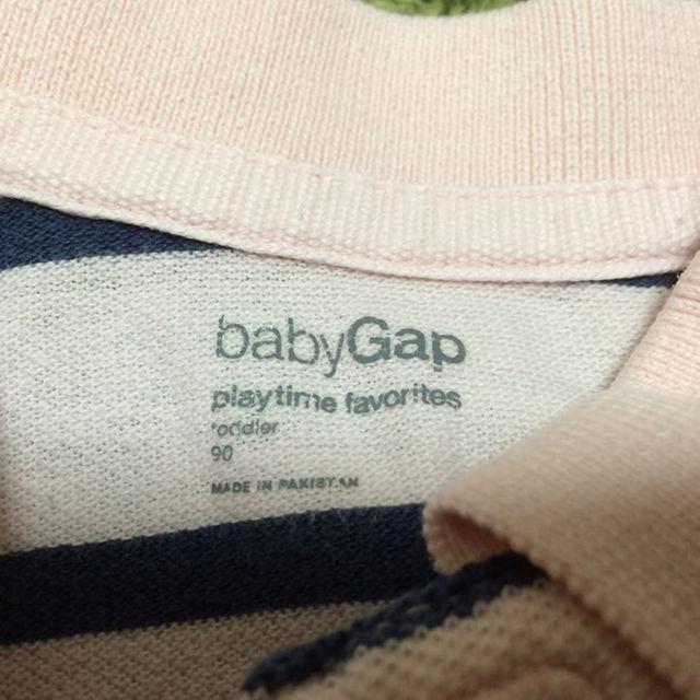 babyGAP(ベビーギャップ)のベビーGAP、ポロシャツ used 90 キッズ/ベビー/マタニティのベビー服(~85cm)(その他)の商品写真