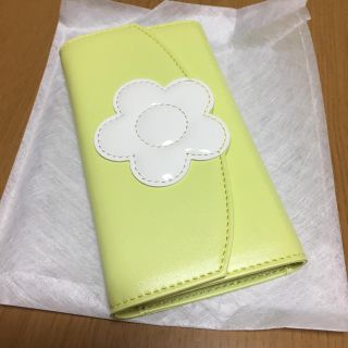 マリークワント(MARY QUANT)のマリークワント エナメルデイジーアイコン モバイルケース for iPhone7(iPhoneケース)