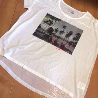 アルシーヴ(archives)のarchives♡バックシフォンTシャツ(Tシャツ(半袖/袖なし))