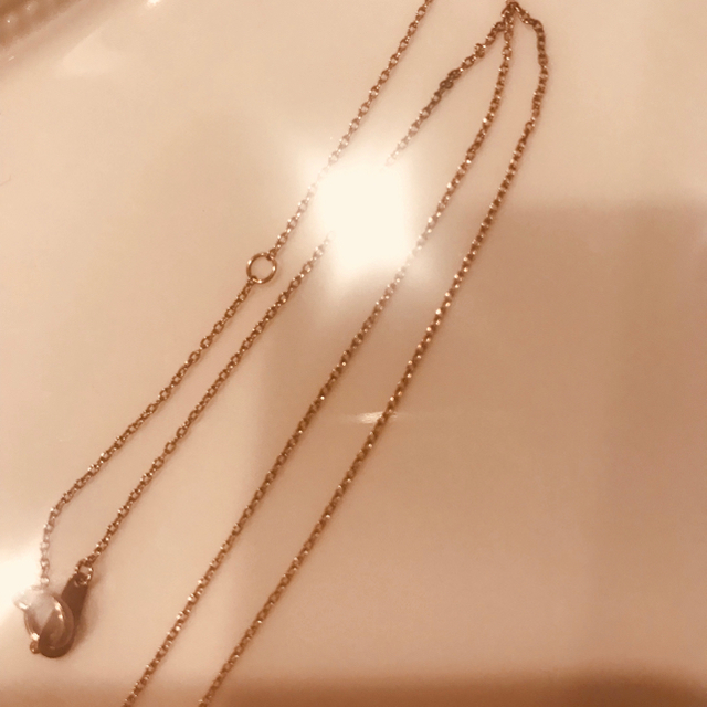 JILLSTUART(ジルスチュアート)のJILLSTUARTピンクゴールドネックレス レディースのアクセサリー(ネックレス)の商品写真