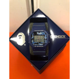 アベイシングエイプ 時計(メンズ)（ブルー・ネイビー/青色系）の通販 