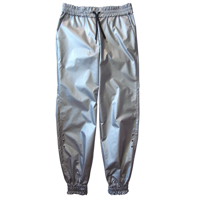 AVALONE SILVER NYLON TRACK PANTS メンズのパンツ(その他)の商品写真