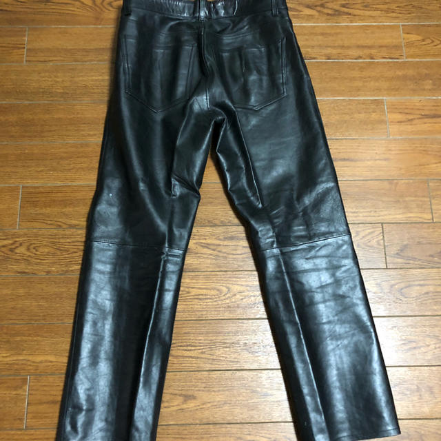 レザーパンツ　leather pants old gap