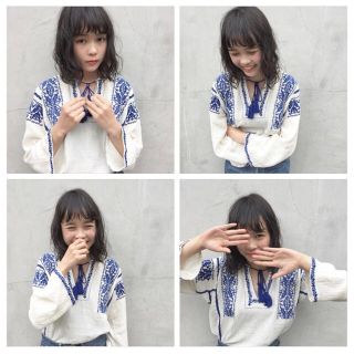 イザベルマラン(Isabel Marant)のISABEL MARANT ÉTOILE 刺繍ブラウス 2016SS(シャツ/ブラウス(長袖/七分))