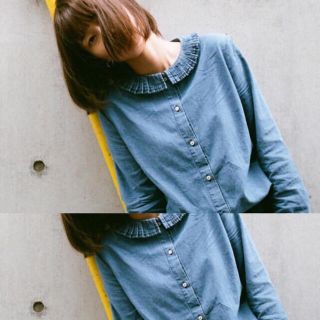 A.P.C. フリルシャツ