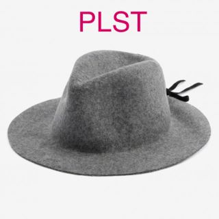 プラステ(PLST)の2017AW✨PLST☆ レースアップ中折れハット グレー(ハット)