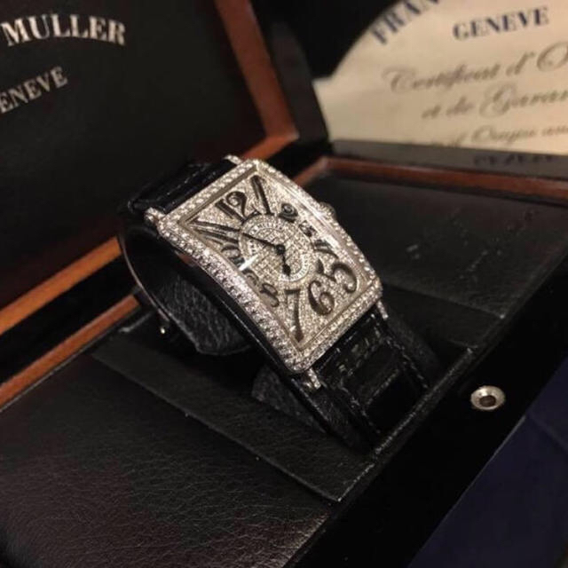 FRANCK MULLER(フランクミュラー)の最終値下げ フランクミュラー  ロングアイランド 1200SC レディースのファッション小物(腕時計)の商品写真