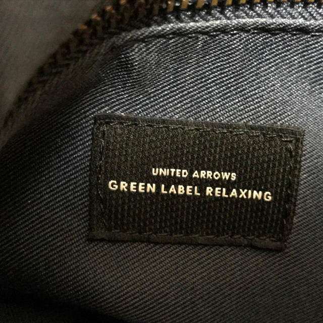 UNITED ARROWS green label relaxing(ユナイテッドアローズグリーンレーベルリラクシング)の２月１２日まで値引き グリーンレーベル ショルダーバッグ ネイビー メンズのバッグ(ショルダーバッグ)の商品写真