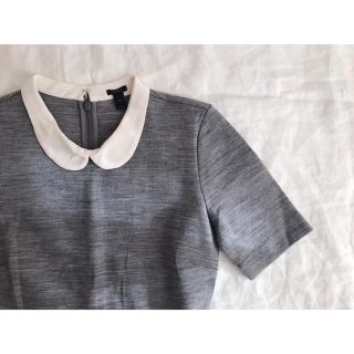 ジェイクルー(J.Crew)のJ.CREW 襟付きワンピース(ひざ丈ワンピース)