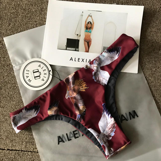 【完売品】ALEXIA STAM 2017 トップ Mサイズ ビキニ 水着