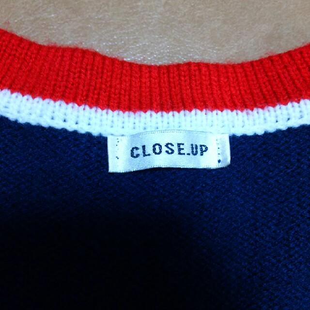 CLOSE-UP(クローズアップ)のCLOSE．UP レディースのトップス(カーディガン)の商品写真