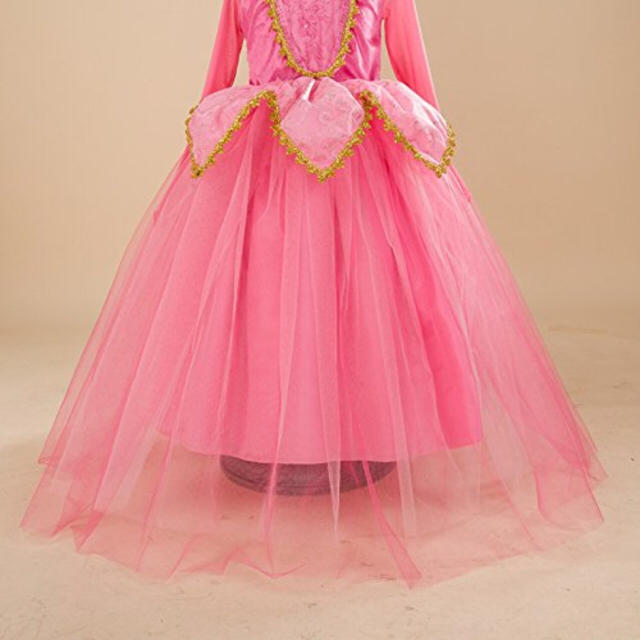 ディズニー プリンセス オーロラ姫 ドレス コスプレ ハロウィン 子供の通販 by ELSA｜ラクマ