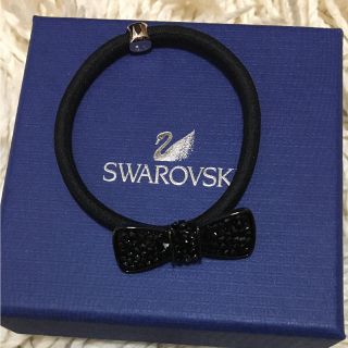 SWAROVSKI   スワロフスキー リボンヘアゴムの通販 by MAAKO's shop