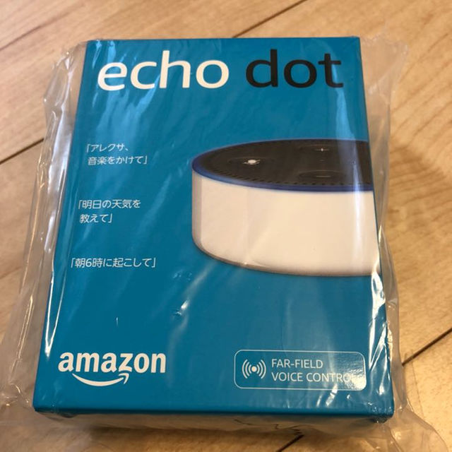 新品未開封 Amazon Echo Dot ホワイト スマホ/家電/カメラのオーディオ機器(スピーカー)の商品写真